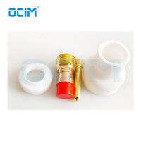 OCIM Jumbo White Ceramic Alumina Tig Cup Nozzle WP20/26 CE CCC Certified Argon Torch Compatible Welding & Soldering Supply