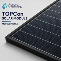 Panneau solaire monocristallin 660W à indice de sécurité stable, module PV pour plan de construction de systèmes solaires partagés pour les installations publiques urbaines