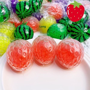 Stress-Relief Toy Fruit <b>Squeeze</b> <b>Ball</b> Decompression Venting Kids Toy Thermoplastic Rubber Colorful Hot-Selling Jianyi Toy JY0291 - Product Image 3