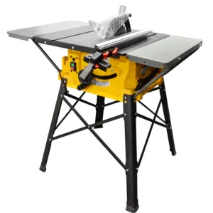 टेबल देखा Woodworking के लिए 1800W पोर्टेबल टेबल एल्यूमीनियम काटने के लिए मशीन को देखा