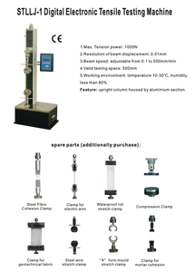 STLLJ-1 Digitale Elektronische Zug- und Druckprüfmaschine <span class=keywords><strong>Zwick</strong></span> 1 Jahr 1000N Zugkraft 800mm Prüfraum - Product Image 5