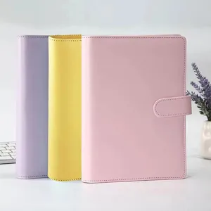 En gros Pas Cher A5 Couverture Rigide Cahiers Agenda Journal Planificateur Personnalisable PU Ordinateur Portable En Cuir