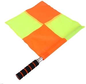 Drapeaux d'<span class=keywords><strong>arbitre</strong></span> Linesman imperméables avec sac <span class=keywords><strong>de</strong></span> rangement, accessoire d'entraînement <span class=keywords><strong>de</strong></span> Rugby Hockey, vente en gros, 2 pièces, LXY-111 - Product Image 5