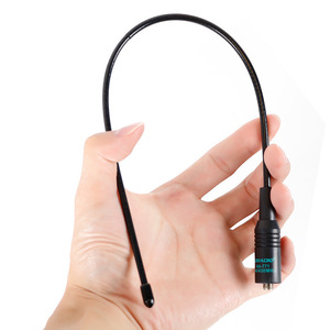 Antena de Radio Bidireccional NA-771 Original de Alta Calidad, Conector SMA Hembra para BaoFeng <span class=keywords><strong>UV</strong></span>-5R <span class=keywords><strong>UV</strong></span>-82 <span class=keywords><strong>BF</strong></span>-888S <span class=keywords><strong>UV</strong></span>-9R VHF UHF, Antena Base - Product Image 5