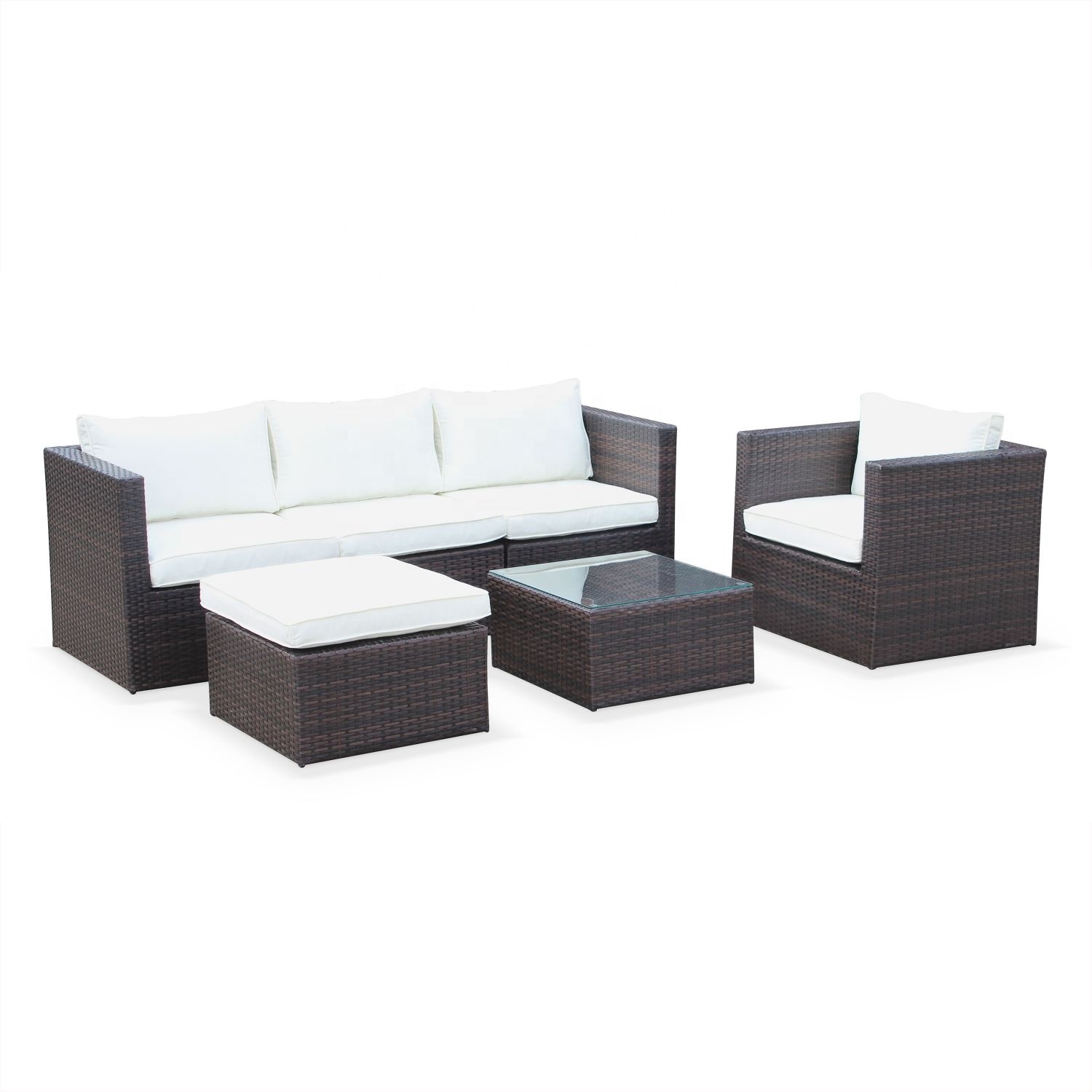 Best Selling Wicker Sofa Sets UV Resistant PE Rattan Patio Set Outdoor Garden for Your Leisure Time