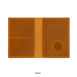 Porta Pasaportes Personalizado Vintage, Organizador <span class=keywords><strong>de</strong></span> Tarjetas y Boletos <span class=keywords><strong>de</strong></span> Avión, Funda <span class=keywords><strong>de</strong></span> Corcho con Espacio para AirTag, Sin Cierre - Product Image 6