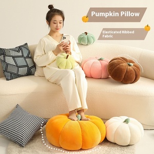 Nordique moderne Simple Ins Style lumière luxe en gros citrouille mignon oreiller coussin Super doux en peluche pour canapé salon baie - Product Image 1