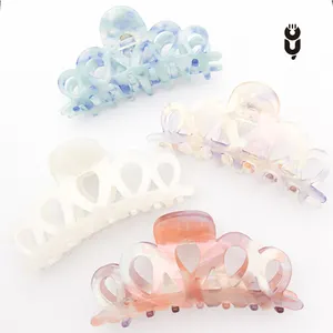CANYUAN New Korean Fashion Colorful Hair Claw Clips For Women High Quality Hair Accessories For Thick Hair Wholesale