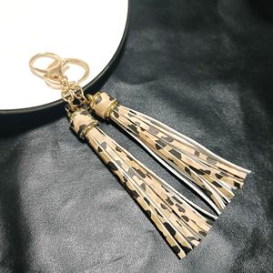 Mode Pu Lederen Kwast Sleutelhanger Voor Vrouwen Gepersonaliseerde Diy Tassen Handtas Telefoon Auto Charme Kwast Sleutelhangers Sieraden Accessoires - Product Image 6