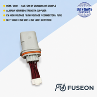 Kabel Pengisian Daya EV Arus Tinggi 500A, Kabel Harness Tegangan Tinggi 600V, Tembaga Berpelindung, Tahan Air, OEM