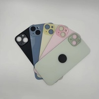 Coque de remplacement avec grande ouverture pour caméra et couvercle arrière en verre pour batterie pour iPhone 8 X Xr Xs Max 11 12 13 14 15 Pro Max Plus Mini