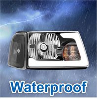 Feux de jour à LED pour Ford Ranger Pickup 2001-2011 |   Ensemble de phares de projecteur avec feux de jour et clignotants améliorés