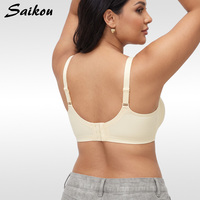 Nouveau soutien-gorge sans couture pour femme, doux comme de la gelée, imprimé léopard, sans armatures, bonnet complet, fin, grande taille, respirant, push-up