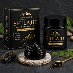 Premium <b>Himalayan</b> <b>Shilajit</b> Resin 100% <b>Pure</b> Natural Mineral Herbal Extract Lab Tested Authentic Quality <b>Pure</b> <b>Himalayan</b> <b>Shilajit</b> - Product Image 1