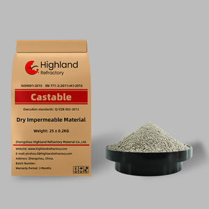 Niet-Metaalhoudende Producten Vuurvast Gietmateriaal Droog Ondoordringbaar Materiaal Voor Cementoven - Product Image 3