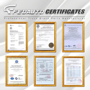 Plaquettes de frein WVA29087 de haute qualité, prix direct usine pour les pièces de camions ACTROS Benz <span class=keywords><strong>MAN</strong></span> DAF - Product Image 5