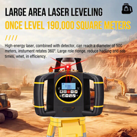 Niveau laser rotatif automatique 360° à auto-nivellement pour la construction