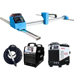 Bilaterale Tracks Portable Cnc Plasma Cutter Machine Lgk 80A 220V 1 Fase Of 3 Fase Verwisselbare