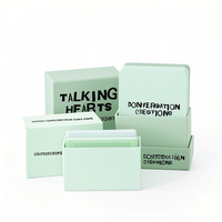 Offre Spéciale personnalisé conception complète fête jeu à boire conversation questions cartes jeux avec boîte pour adultes couples