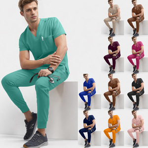 2025 Offre Spéciale vente en gros 90Day fenêtre B2B commande urgente 24 heures-expédition rapide hommes femmes survêtement soins infirmiers médicaux gommage uniforme ensemble - Product Image 2