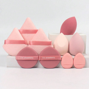 Precio de fábrica <span class=keywords><strong>Kit</strong></span> de esponja de belleza 10PCs Puff de maquillaje sin látex Licuadora de esponja de dedo suave de alta elasticidad - Product Image 6