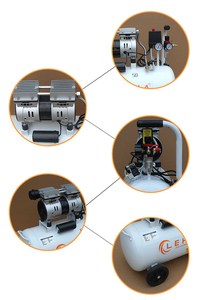 Loại Mới Điện <span class=keywords><strong>Mini</strong></span> Dầu Miễn Phí Máy Nén Khí Xách Tay Áp Suất Cao Im Lặng Máy Nén Khí 50L 1.5HP - Product Image 2