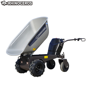 Mini-dumper électrique artisanal à quatre roues de haute qualité pour la construction de jardins, 450 kg, avec batterie - Product Image 2