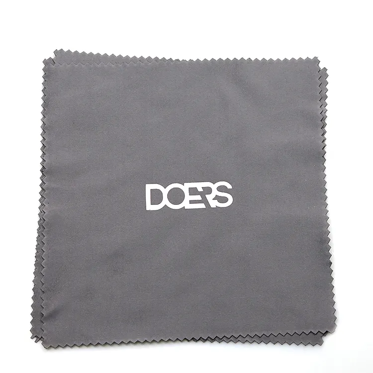 Custom Logo S Glass Fiberglass Filter Cloth Glasses Eco Cleaning Cloth