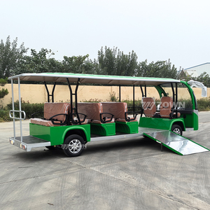 Vehículo Eléctrico Abierto para Silla de Ruedas, Autobús de Transporte para Atracciones Turísticas y Parques - Product Image 4