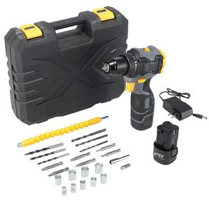 Perceuse à percussion sans fil, batterie Li-ion, vitesse variable, OEM, rechargeable, multifonction, 10 mm, tournevis électrique, qualité industrielle - Product Image 2