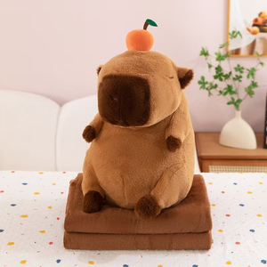 Mochilas de Peluche de Algodón PP al por Mayor y Personalizadas, Muñecos de Peluche Kapi Bala, Lindos Muñecos de Peluche de 31cm-50cm, Tamaño para Mayores de 14 Años - Product Image 6