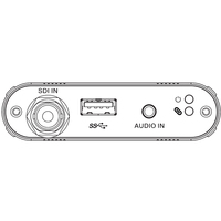 Tarjeta de captura USB con controlador gratuito 1080P 3G DVI SDI HDMI VGA YPbPr Capture para GAME Live Stream