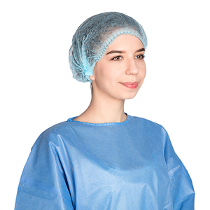 Topi Bedah Sekali Pakai Nonwoven Deteksi Radiasi 100 Pcs untuk Perawat Wanita dan Dokter - Product Image 3
