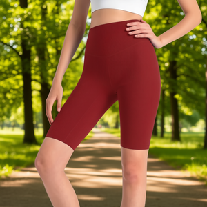 Shorts de sport pour femmes de haute qualité, type côtelé, adaptés au cyclisme, vêtements courts - Product Image 2