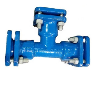 Blue Epoxy Ductile Iron MJ Socket Tee - Product Image 2