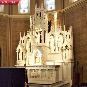 Iglesia religiosa personalizada, piedra Natural tallada a mano, grande, mármol principal - Product Image 2