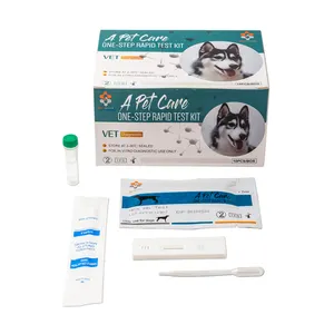 Nhà tự sử dụng độ chính xác cao giá rẻ tàu thú y Combo canine điều khiển cánh tay cho CDV/CPV Ag kiểm tra Cassette Bộ dụng cụ