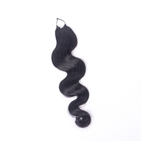 Cheveux humains 100% naturels, plumes, ondulés, pour tressage au crochet – Vente chaude