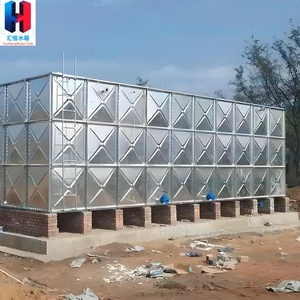 Nhà máy tùy chỉnh-thực hiện 201 304 thép không gỉ ép tấm tankstainless Cube bể nước nước mưa lưu trữ - Product Image 2
