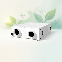 Système d'air frais sain ERV avec filtre HEPA, échangeur de chaleur total, unité de ventilation à récupération d'énergie pour toute la maison