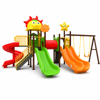 Offre Spéciale Structures de Jeu pour Enfants Commerciales, Grande Aire de Jeux Extérieure avec Toboggan à Vendre pour Écoles et Jardins d'Enfants