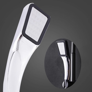 Rectangular Shower Head With Pressure Boost For Bathroom Use Durable Design - Product Image 2