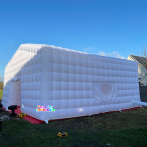 Großes Aufblasbares Würfel-Disco-Zelt 6x5m – Mobiler Party-Pavillon Für Garten, Events & Nachtclubs