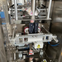 Machine d'emballage verticale VFFS haute vitesse pour poudre, granulés, épices, avec écran tactile PLC, en acier inoxydable, équipement alimentaire