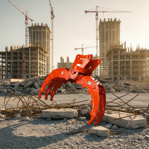 We-Attach WGS04 CE-zertifizierter hydraulischer Holzgreifer für 7-11 Tonnen Bagger – Stein- und Holzgreifer zum Verkauf - Product Image 3