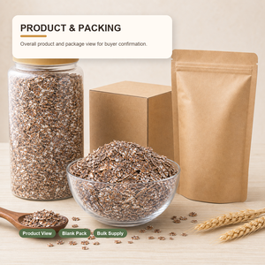 Fiocchi d'avena neri naturali di grano, <span class=keywords><strong>cereali</strong></span> integrali ad alto contenuto di fibre per colazione, yogurt e latte, all'ingrosso dalla Cina - Product Image 2