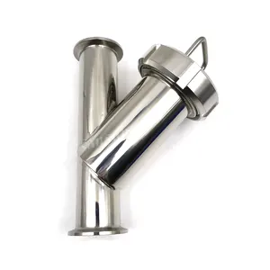 Sanitary Stainless Steel Y type Tri Clamp Strainer Filter for Beer