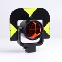 Réflecteur de nivellement GPR121 de haute qualité pour station totale, équivalent au prisme de topographie, en cuivre/bleu haute précision