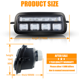 automatique A MENÉ des Lumières De Conduite Jour de Course Lumière avant Pour <span class=keywords><strong>Lada</strong></span> <span class=keywords><strong>Niva</strong></span> <span class=keywords><strong>4x4</strong></span> Pièces De Voiture - Product Image 5