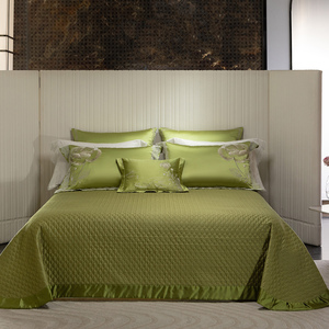 Juego de Cuatro Piezas de Ropa de Cama de Seda y Algodón de Alta Calidad y Precisión de Sunny Textile - Product Image 4
